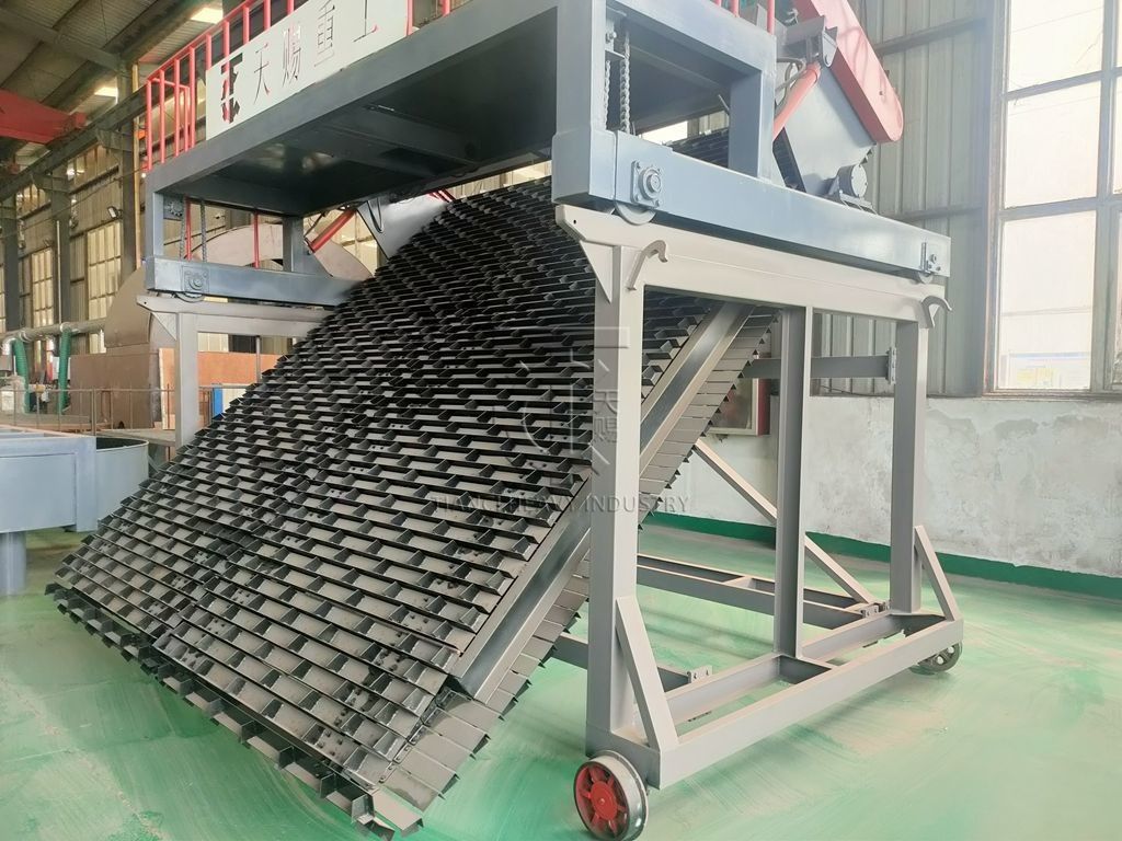 90m/H チェーンプレートタイプ 堆肥ターナー 有機肥料 廃棄物発酵機