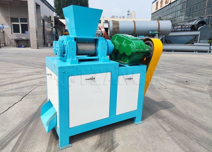 有機肥料機械生産ライン ダブルローラー Granulator バイオ肥料製造機械