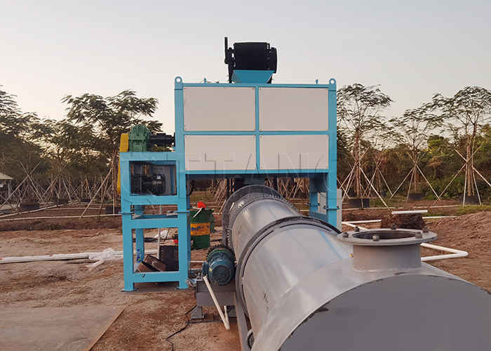 1-20m3 容量 有機廃棄物 完全発酵機 高温堆肥発酵タンク