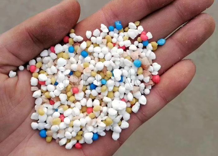 硫酸肥料の粒子を混ぜる生産ライン 化合物肥料の混ぜ機の生産ライン
