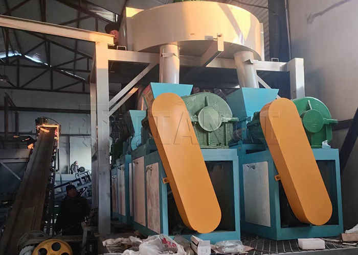 ローラープレス Granulator 化合物肥料生産ライン NPK 肥料製造機械
