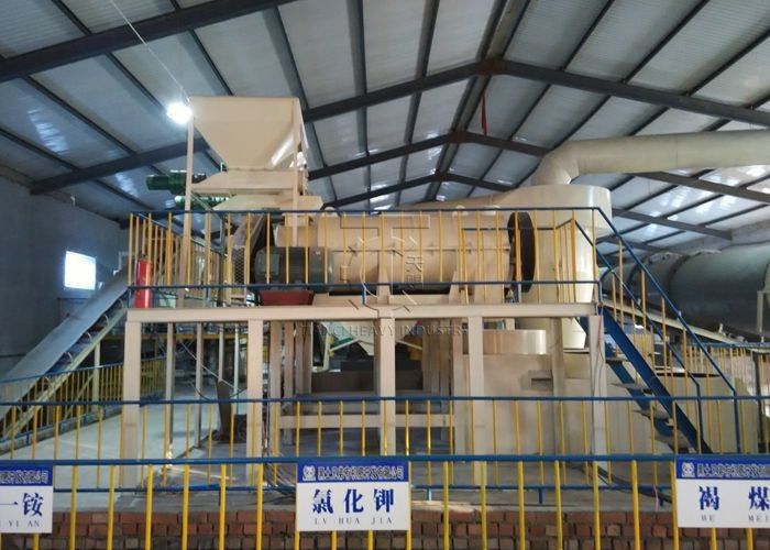 粘土 granulator 生産ライン 有機廃棄物 granulator 生産ライン