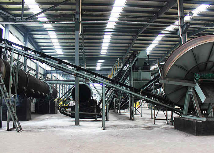 肥料粒子の生産ライン 磁気肥料ディスク粒子の生産ライン