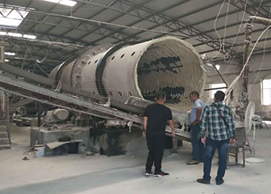 噴水水添加型 ドラムグラナレーター ドラムグラナレーター 有機化合物肥料 ドラムグラナレーター グラナレーションライン