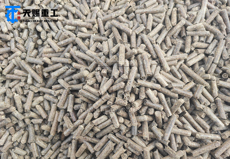 有機肥料の粒子の生産ライン 牛肥料の堆肥 Granulator バイオマスのフラットダイ生産ライン