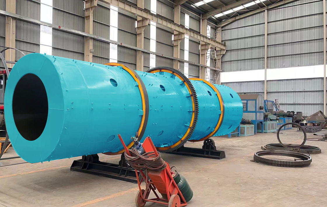 機体型回転肥料 granulator 有機化合物ペレットを作るため