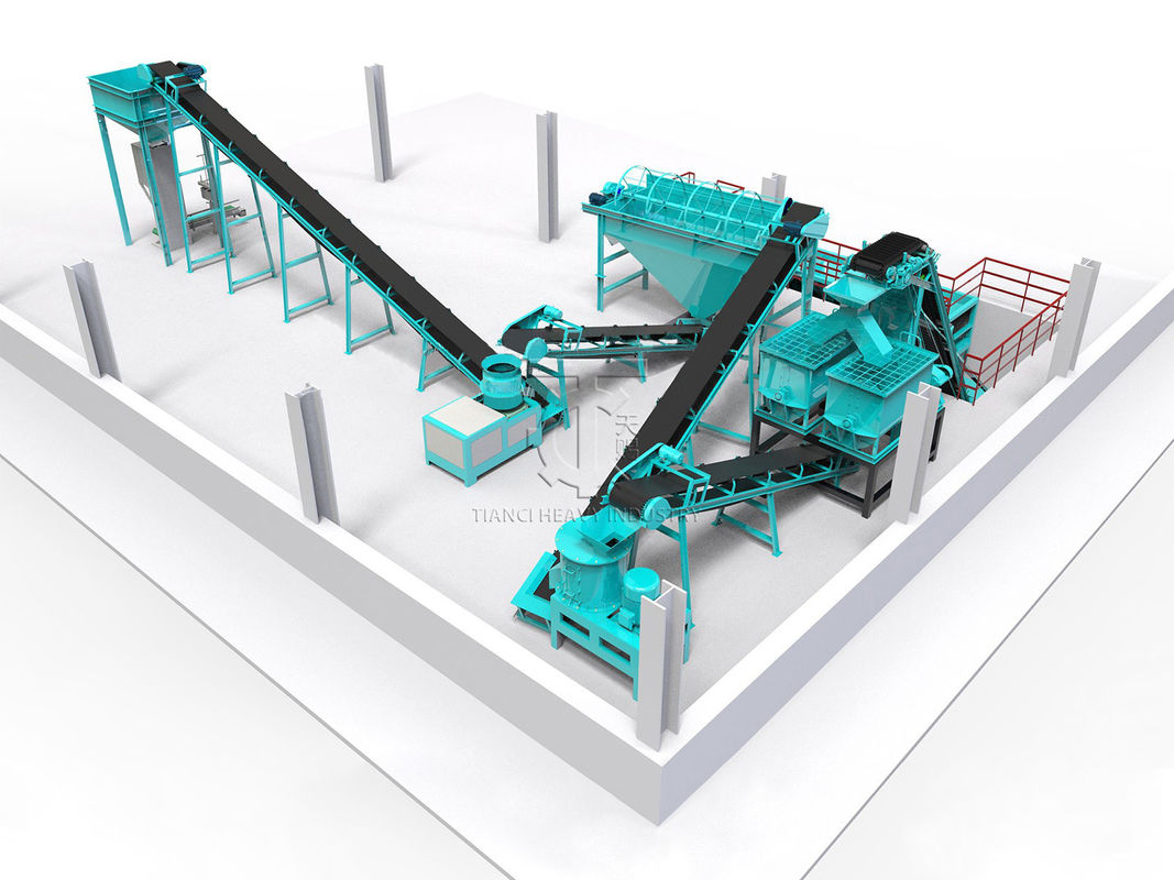 有機肥料の粒子の生産ライン 牛肥料の堆肥 Granulator バイオマスのフラットダイ生産ライン
