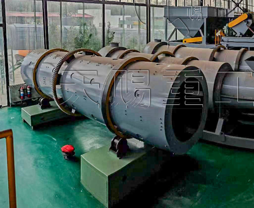 ロータリー ドラム granulator の魔法_ 球状の粒にリン酸粉を変換する