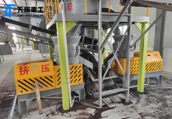 有機肥料の粒子の生産ライン 牛肥料の堆肥 Granulator バイオマスのフラットダイ生産ライン
