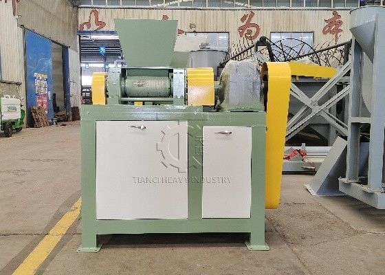 畜産肥料のダブルロール挤出粒機