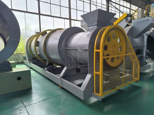 ストローコンポスト粉末肥料 granulator Npk化合物製造機械